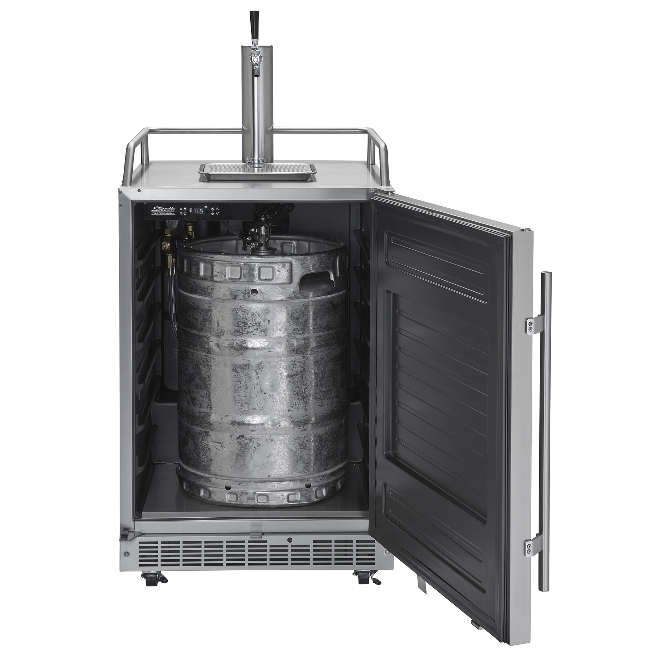 Silhouette Pro - 24" Outdoor Keg Cooler in Stainless Steel - Image 5