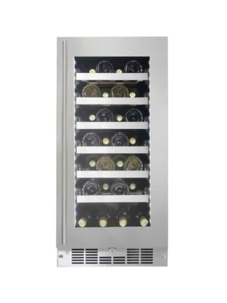 Silhouette Pro - 28 Bottle Built-In Wine Cellar in Stainless Steel
