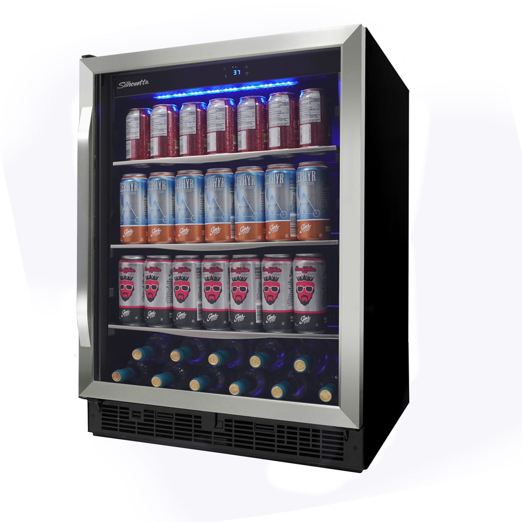 Silhouette 24" Built-in Beverage Center in Stainless Steel - Image 3