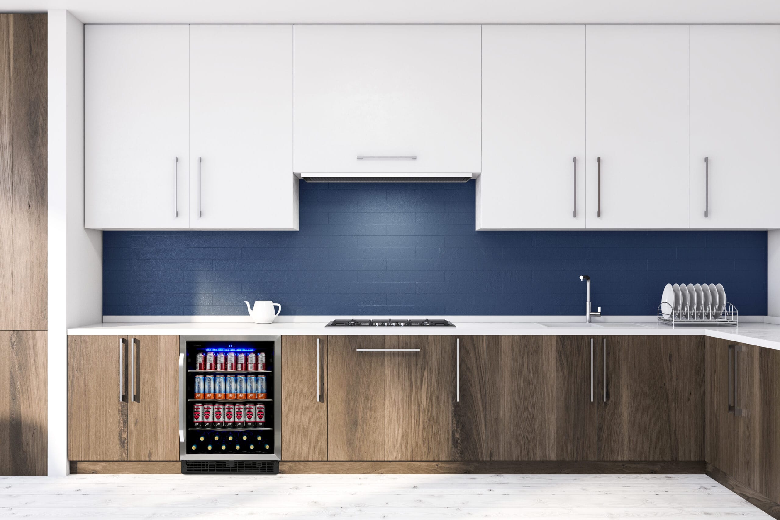 Silhouette 24" Built-in Beverage Center in Stainless Steel - Image 4