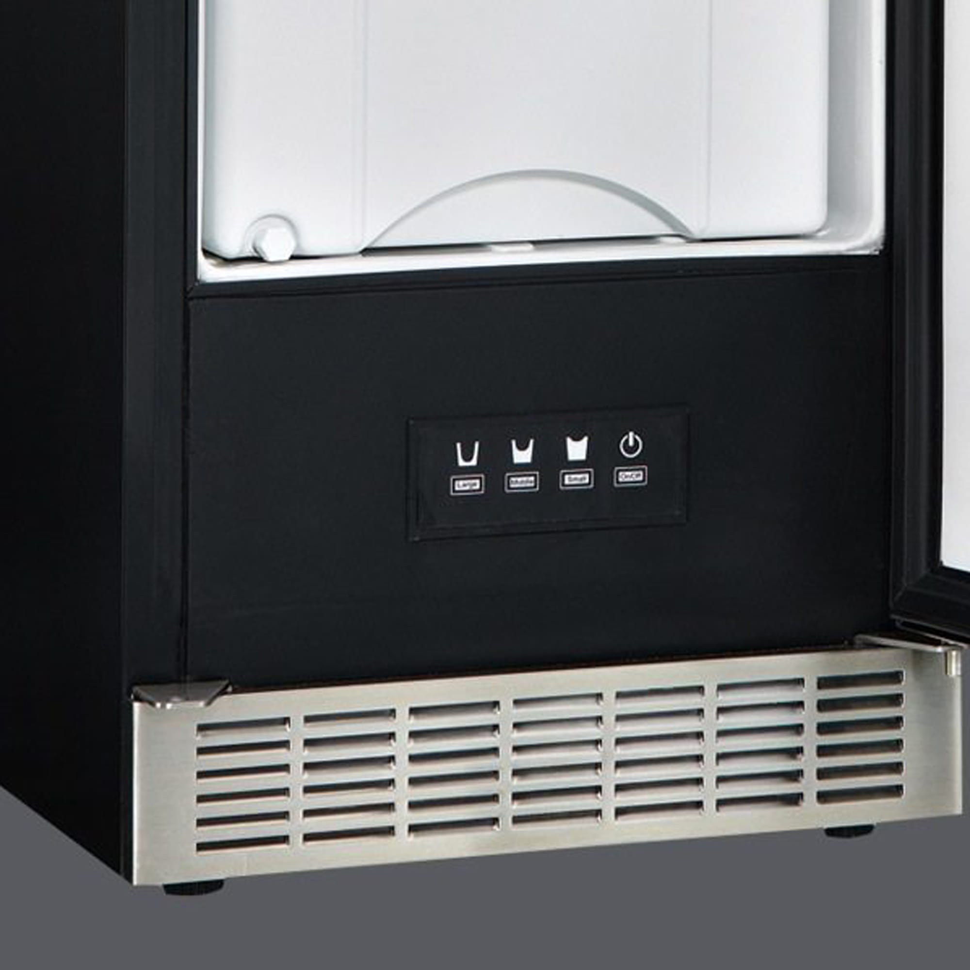 Silhouette 15" Built-in Under counter Ice Maker in Stainless Steel - Image 6