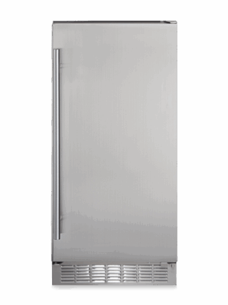 Silhouette 15" Built-in Under counter Ice Maker in Stainless Steel