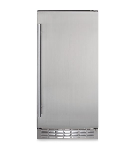 Silhouette 15" Built-in Under counter Ice Maker in Stainless Steel