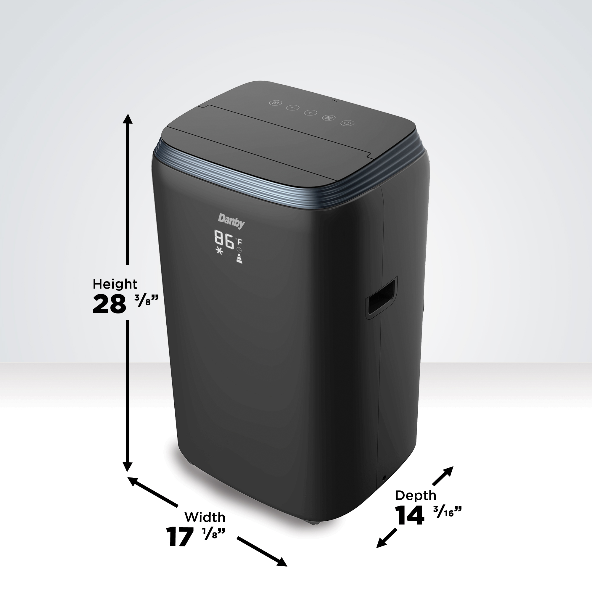 Danby 14,000 (8,300 SACC**) BTU Portable Air Conditioner with Heat pump - Image 6