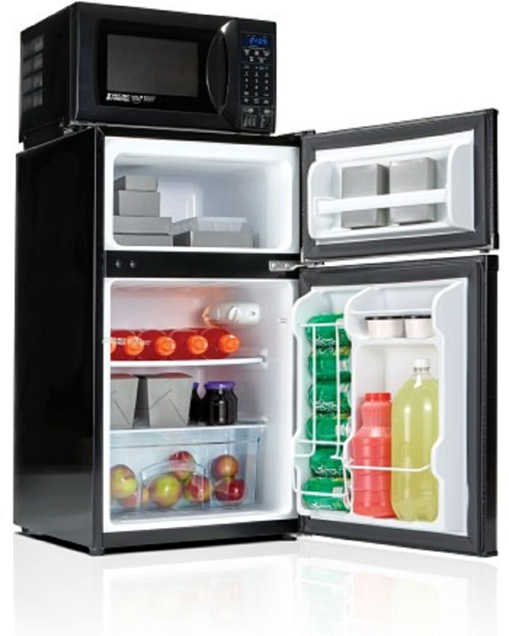 3.1 Cu Ft Microfridge Refrigerator in Black - Image 2