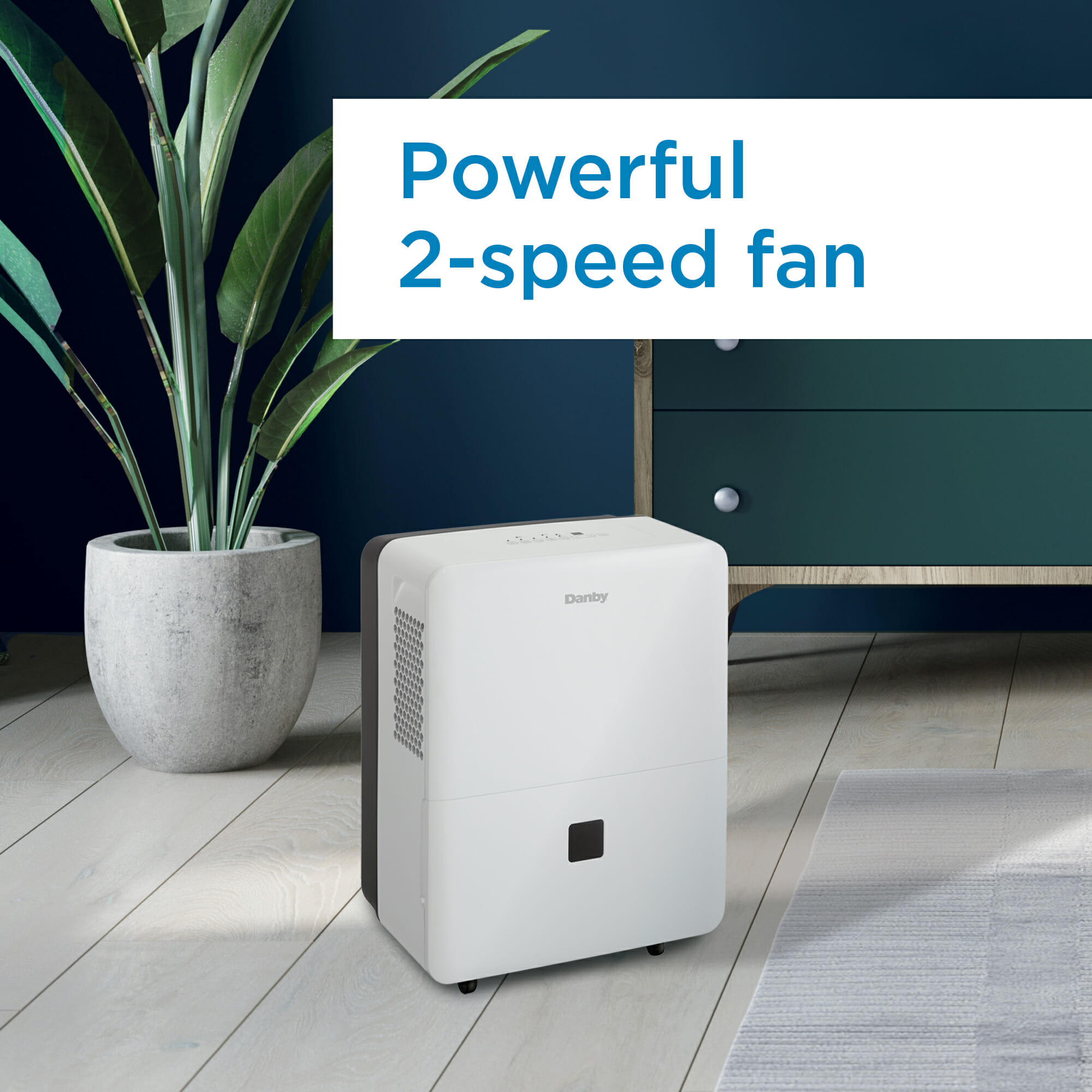 Danby 22 Pint Dehumidifier in White - Image 4