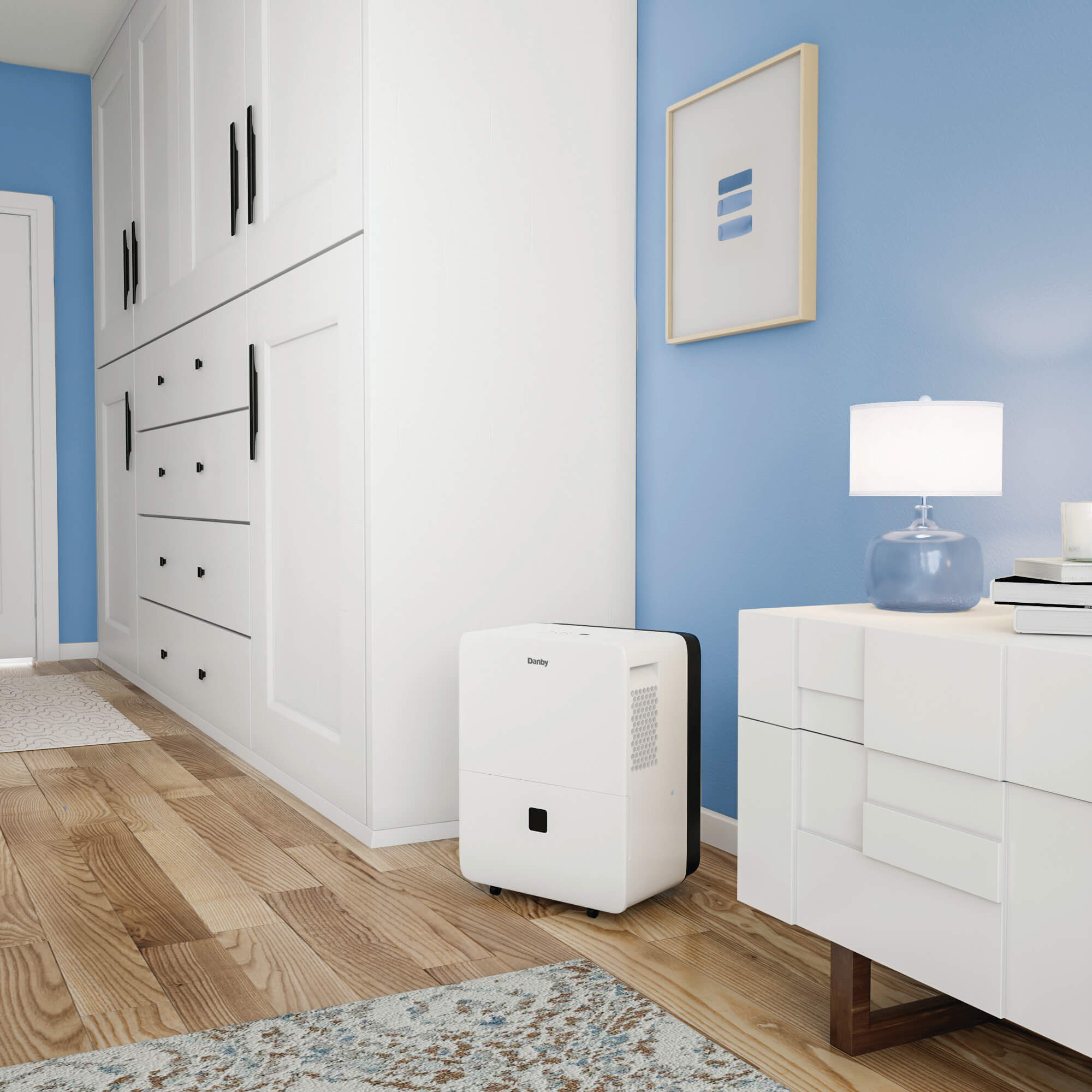 Danby 30 Pint Dehumidifier in White - Image 5