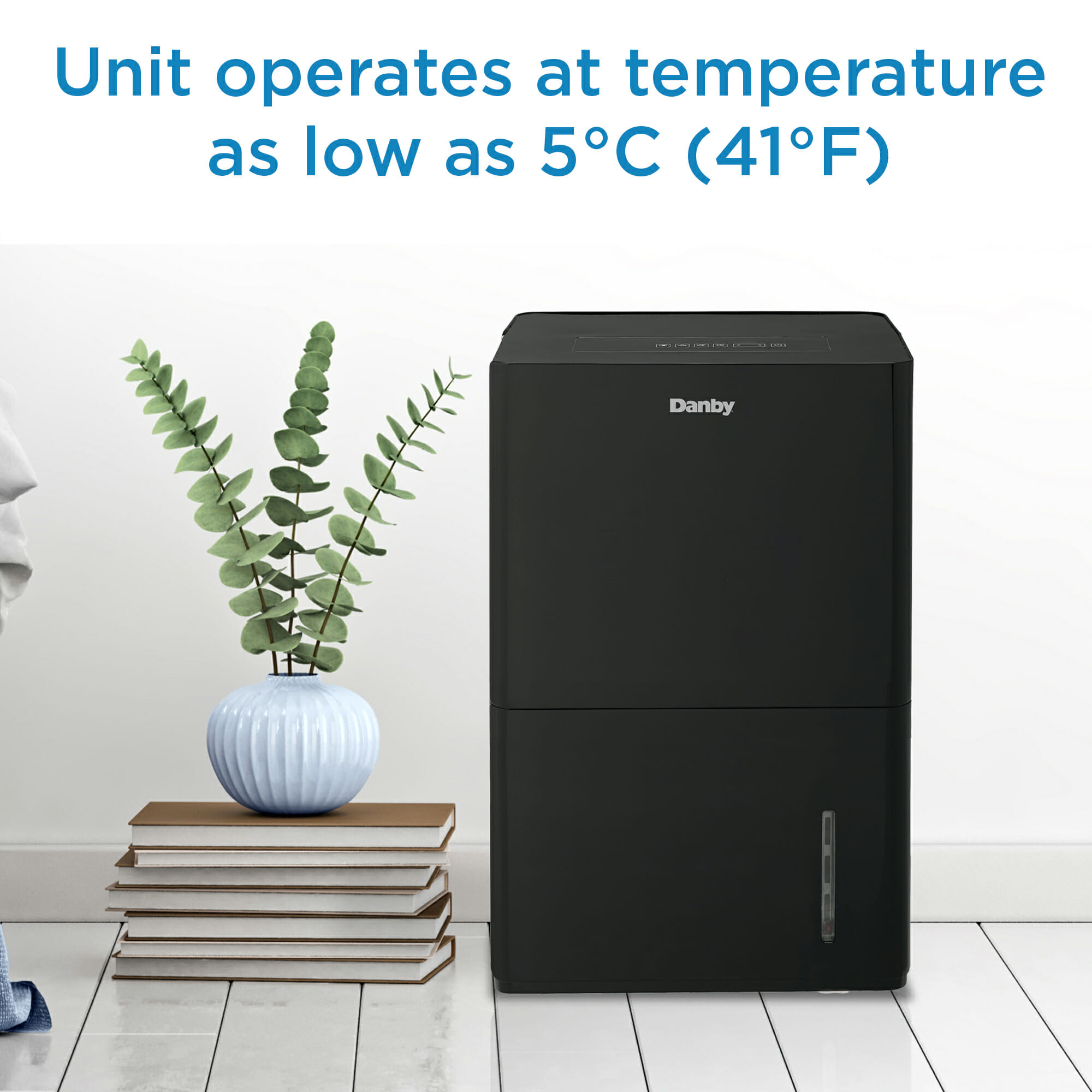 Danby 50 Pint Dehumidifier in Black - Image 4