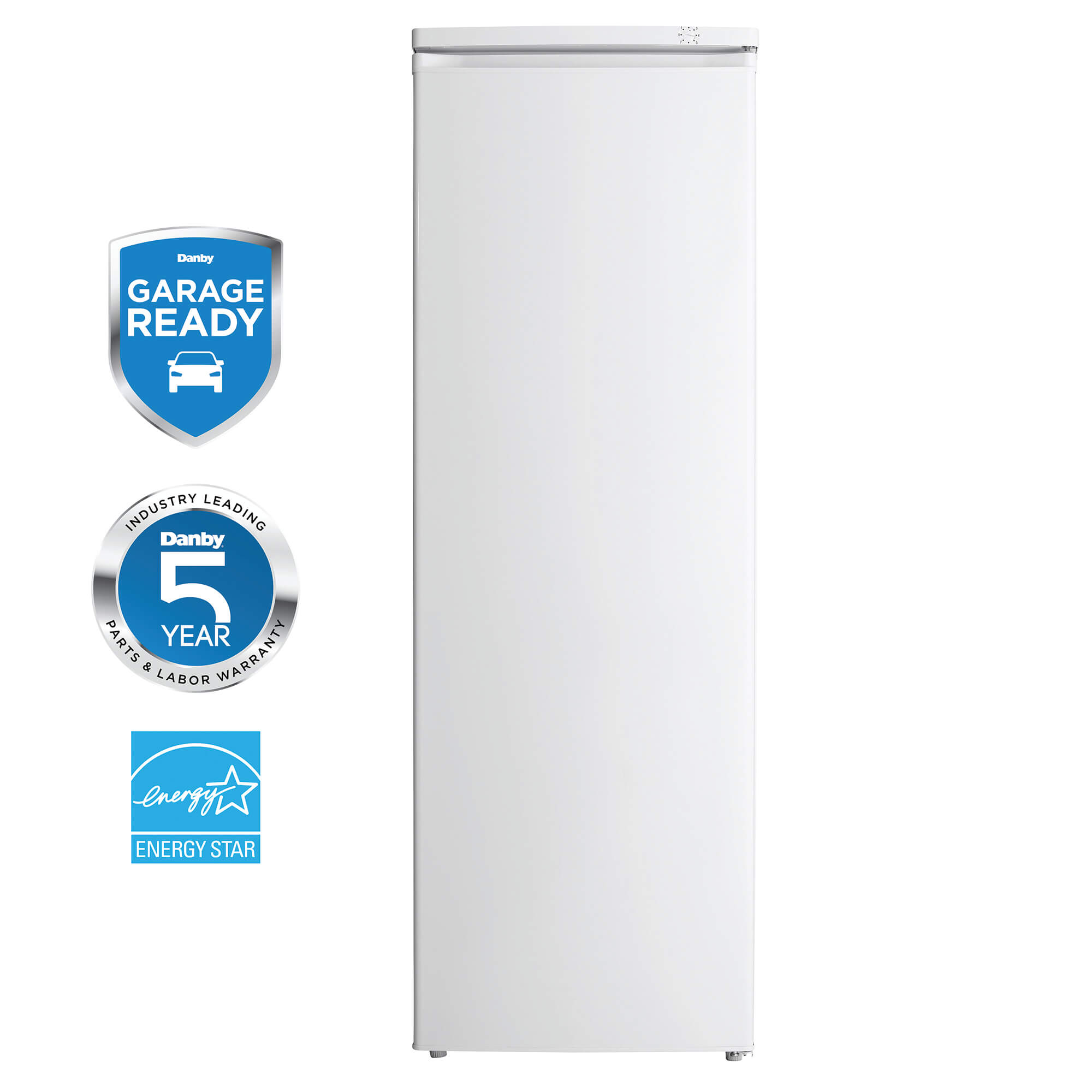 Danby 7.1 cu. ft. Upright Freezer in White - Image 3