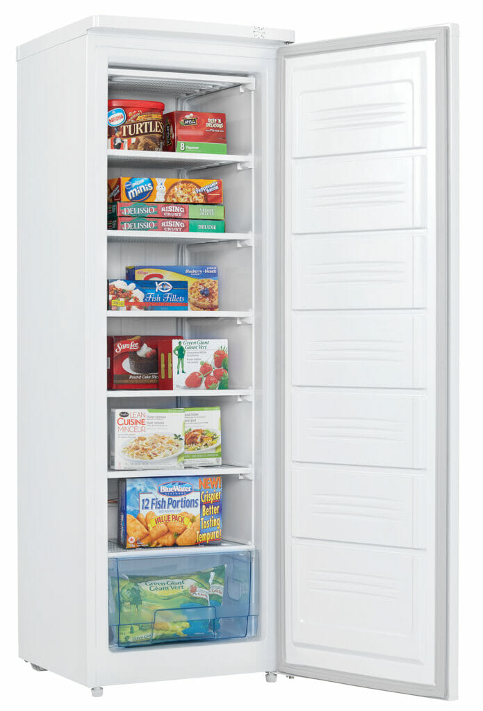 Danby 7.1 cu. ft. Upright Freezer in White - DUF071A3WDB | MicroFridge