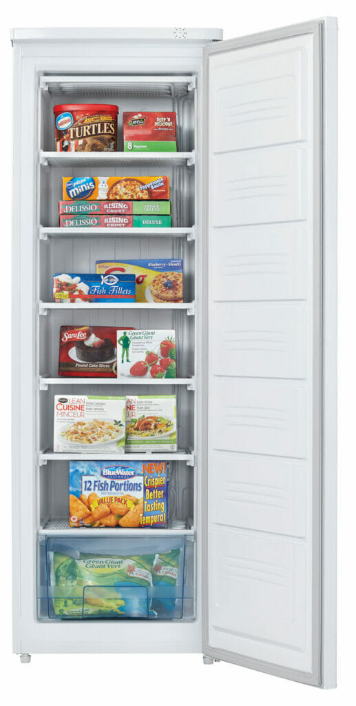 Danby 7.1 cu. ft. Upright Freezer in White - DUF071A3WDB | MicroFridge