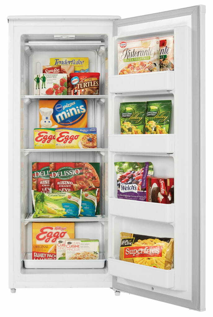 Danby Designer 8.5 cu. ft. Upright Freezer in White - DUFM085A4WDD