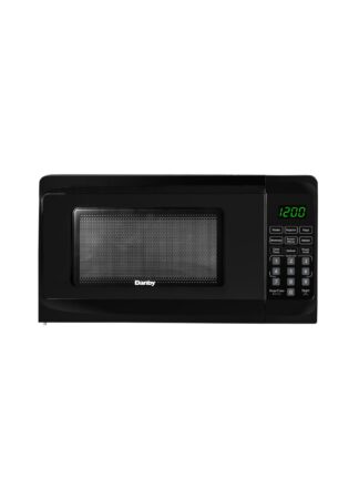 Danby 0.7 cu. ft. Countertop Microwave w/Child Lock in Black
