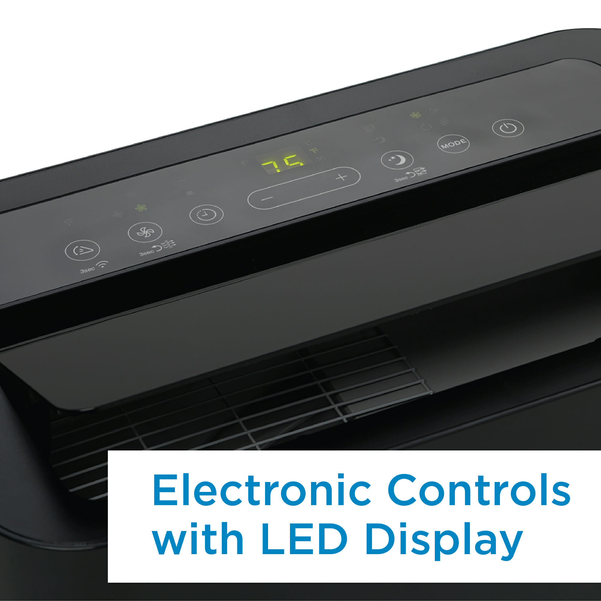 Danby 14,000 BTU (8,600 SACC) 3-in-1 Portable Air Conditioner in Black - Image 7