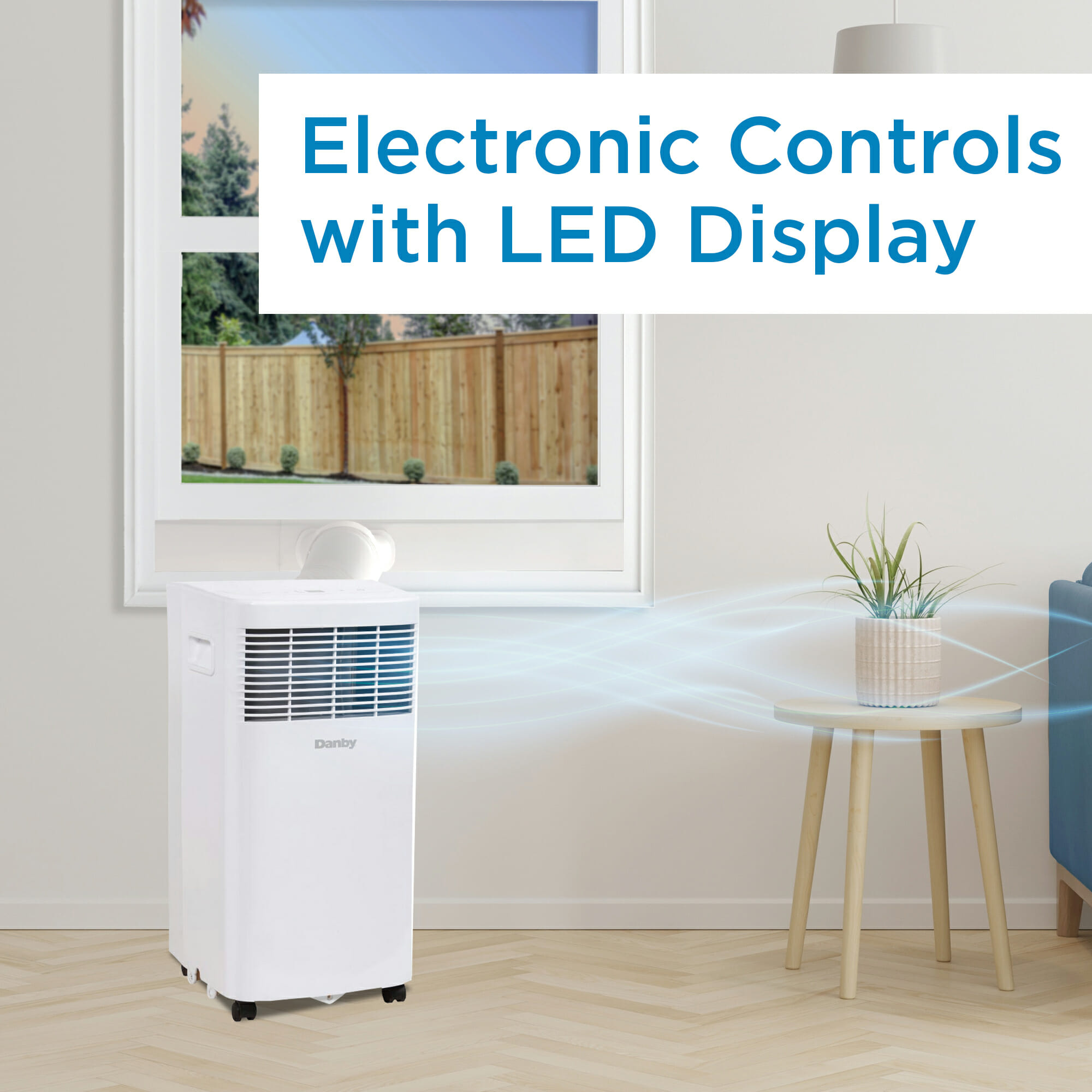 Danby 8,500 BTU (5000 SACC) Portable Air Conditioner in White - Image 8