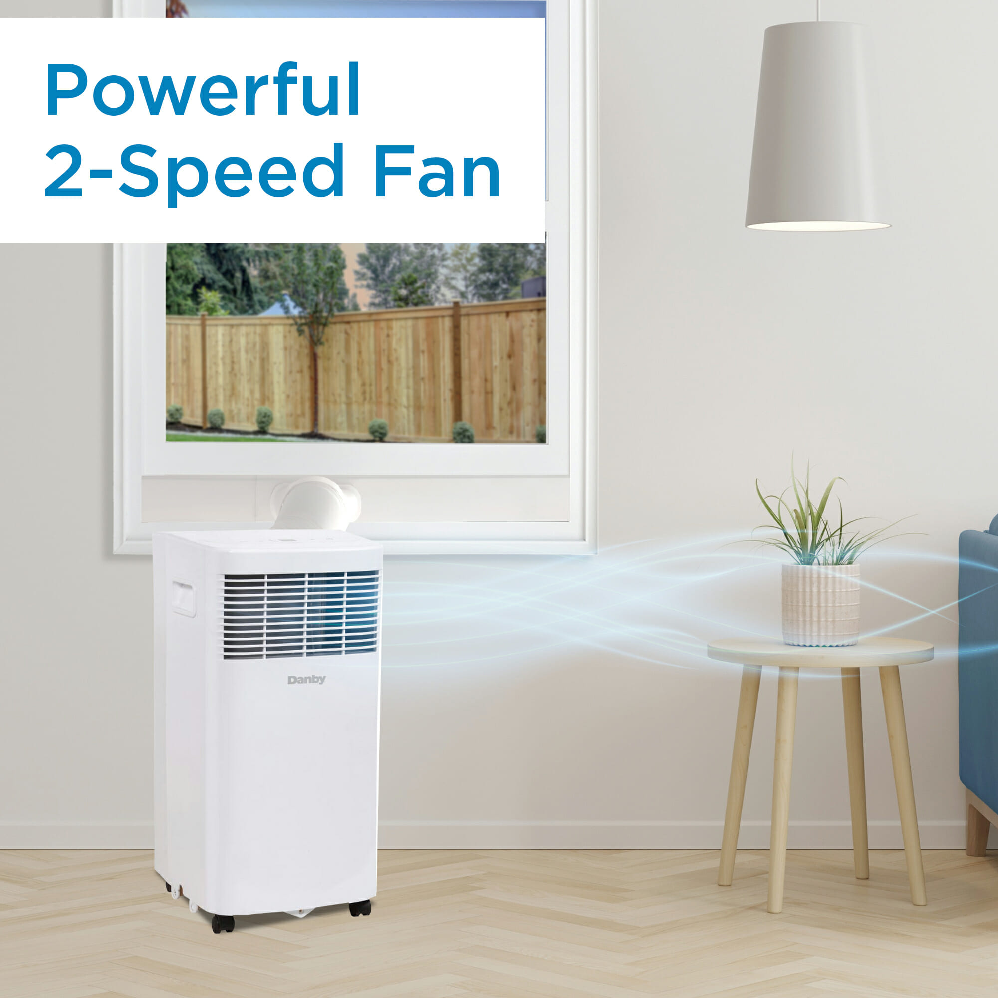 Danby 8,500 BTU (5000 SACC) Portable Air Conditioner in White - Image 10