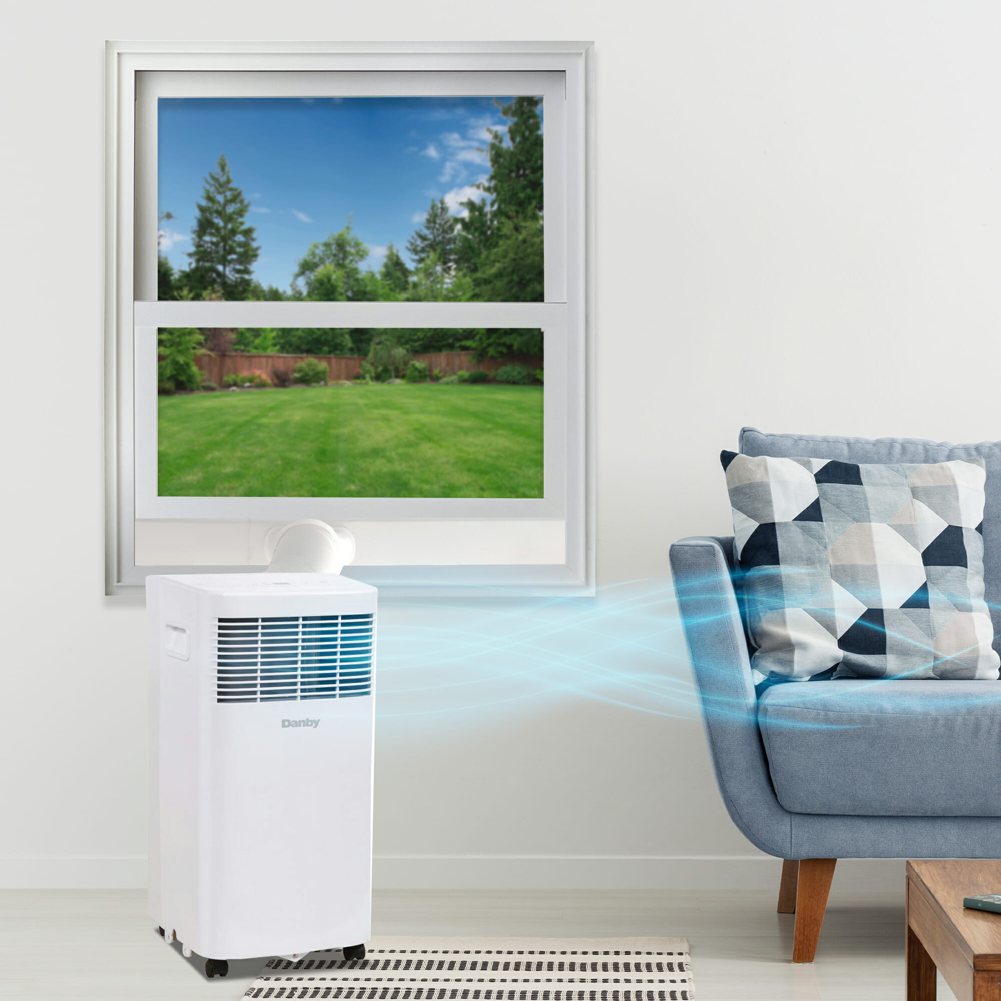 Danby 8,500 BTU (5000 SACC) Portable Air Conditioner in White - Image 12