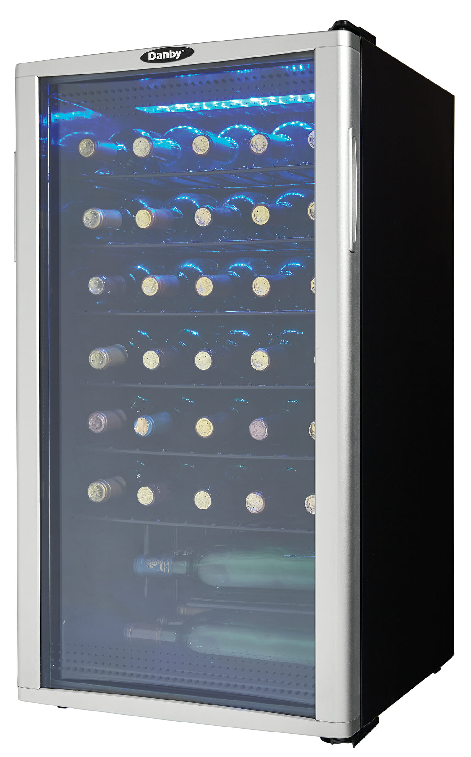 Danby 36 Bottle Free-Standing Wine Cooler in Platinum - Image 3
