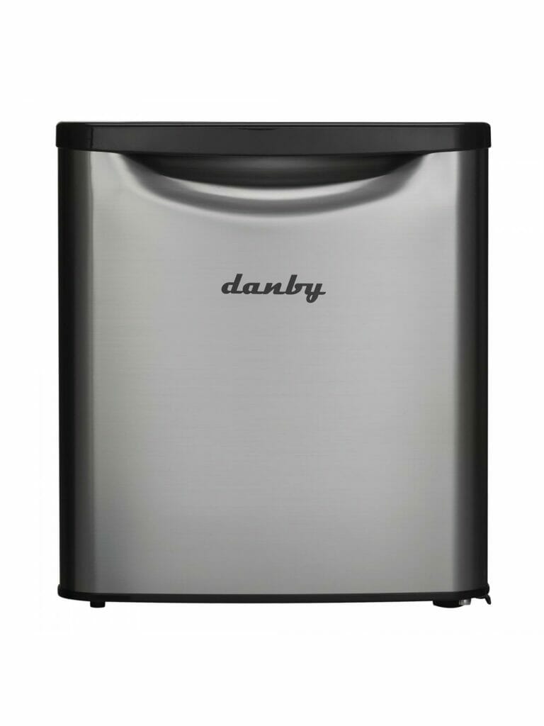 Danby 1.7 cu. ft. Compact Fridge in Stainless Steel
