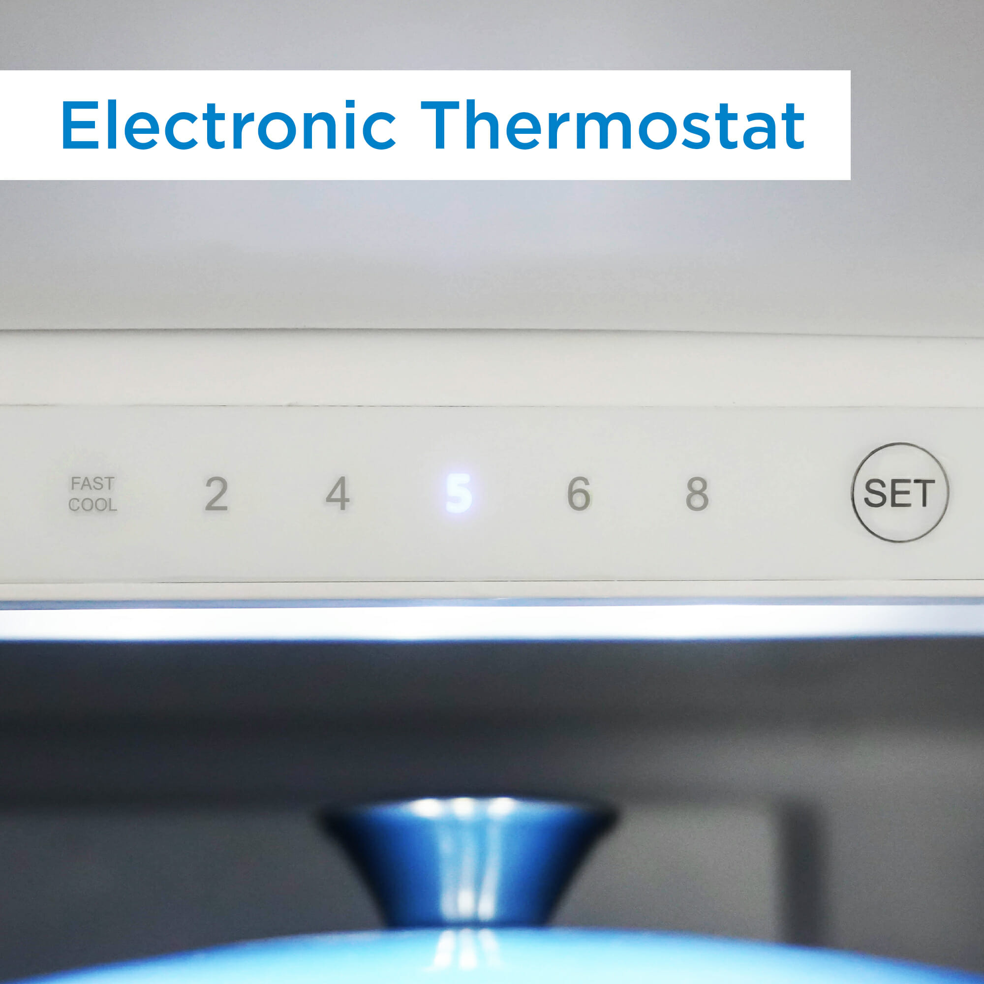 Danby 10 cu. ft. Bottom Mount Apartment Size Fridge in Stainless Steel - Image 7