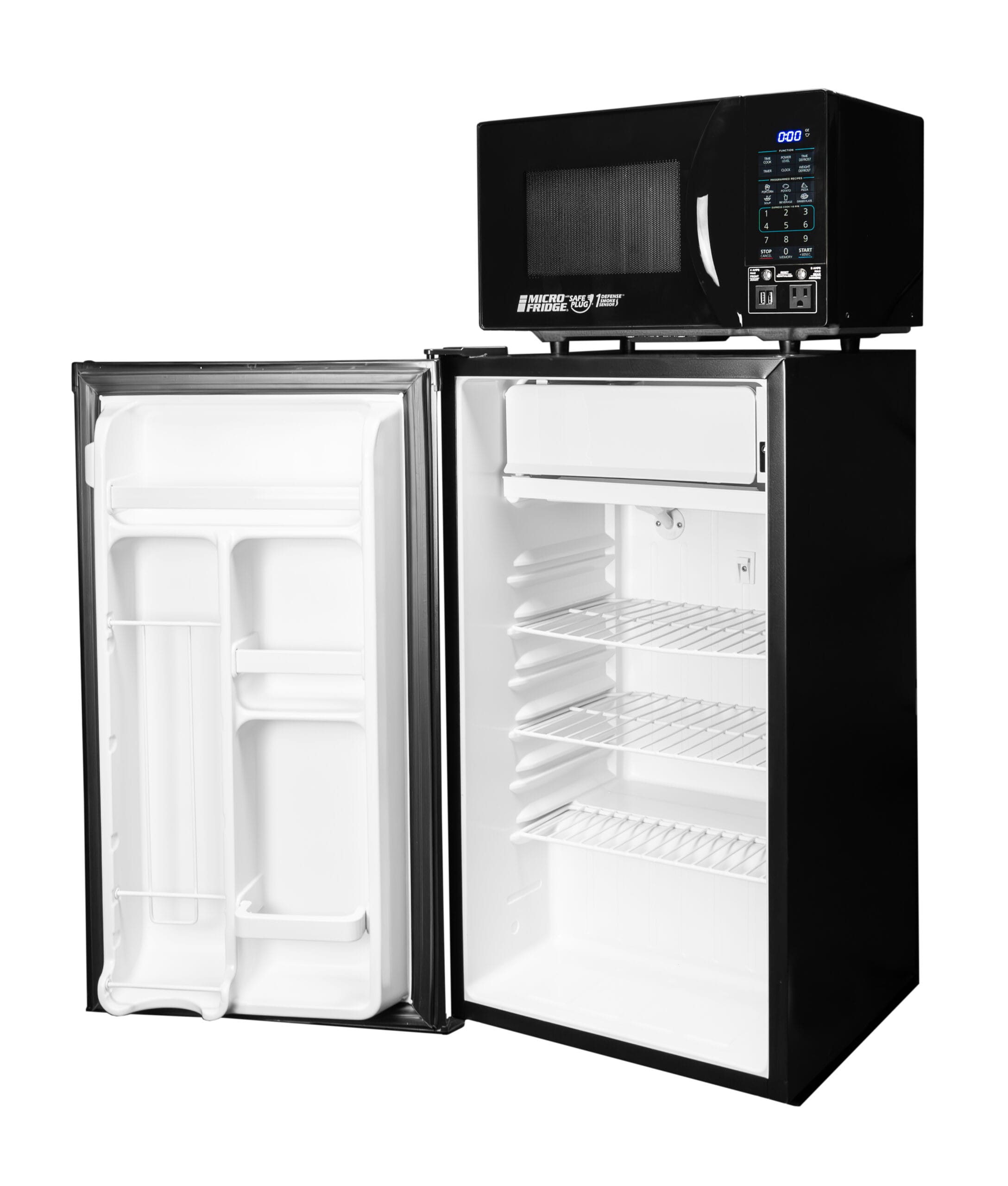 MicroFridge 3.2 cu. ft. Combination Unit in Black - Image 2