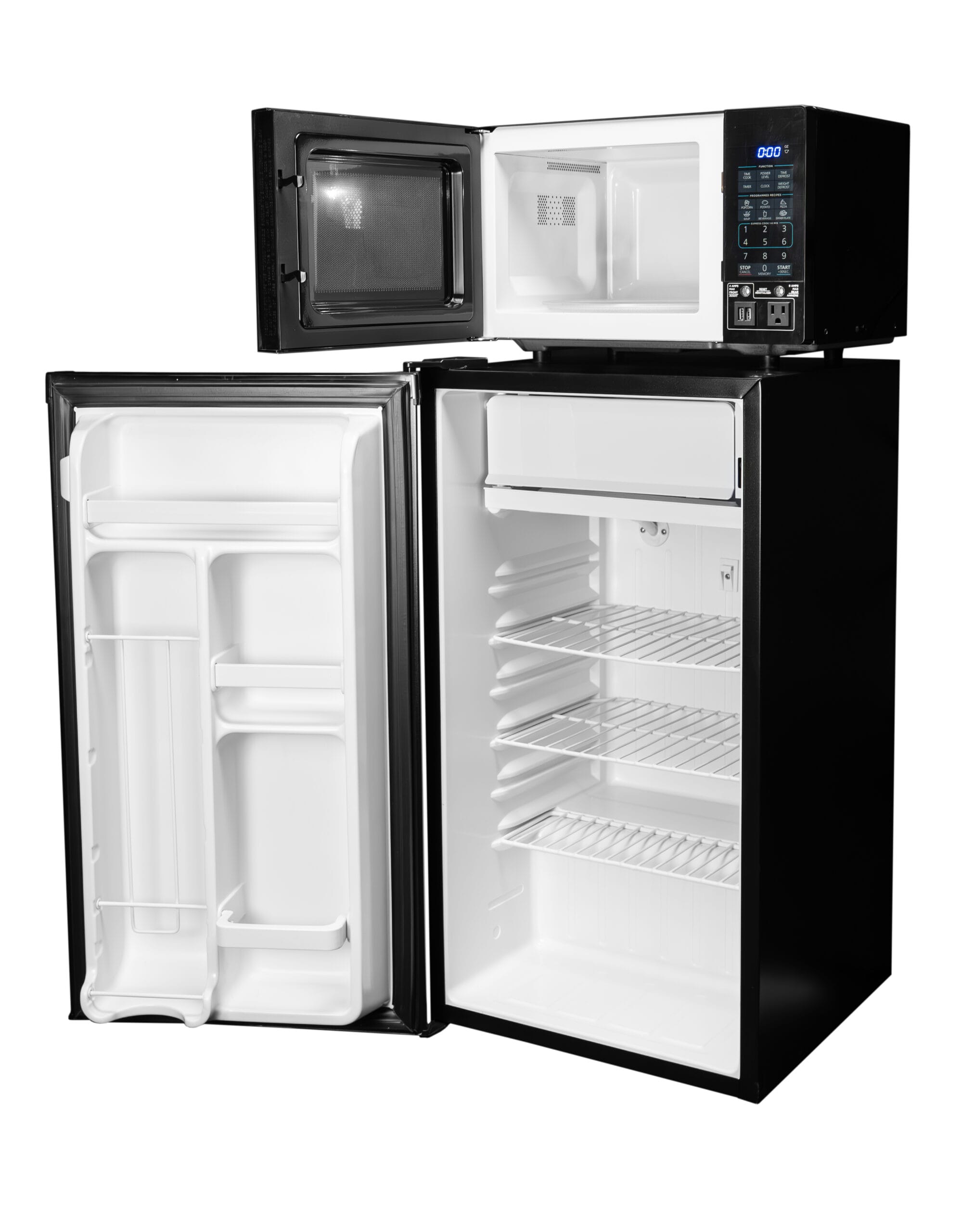 MicroFridge 3.2 cu. ft. Combination Unit in Black - Image 6