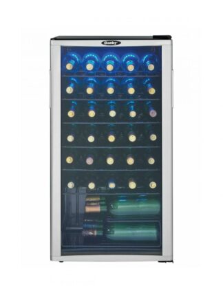 Danby 36 Bottle Free-Standing Wine Cooler in Platinum