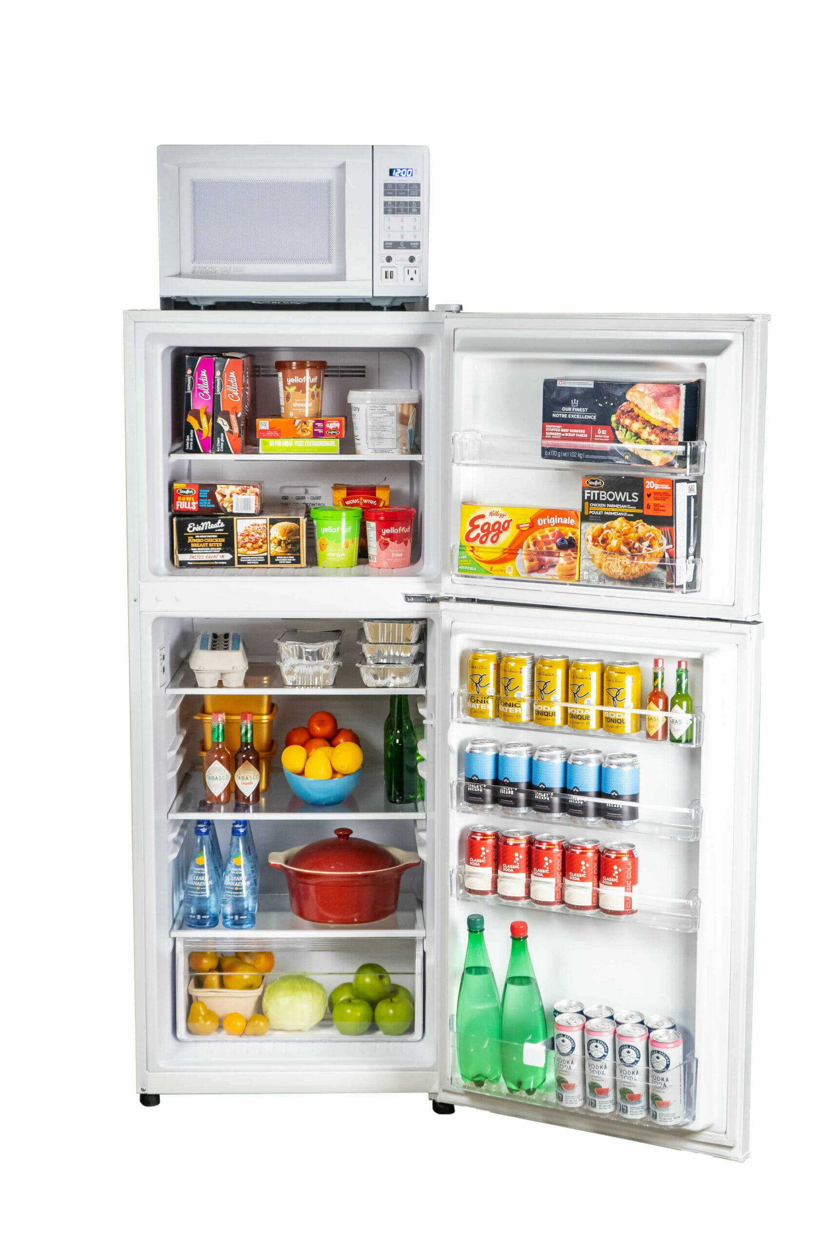 MicroFridge 10.0 cu. ft. Combination Unit in Black - Image 3