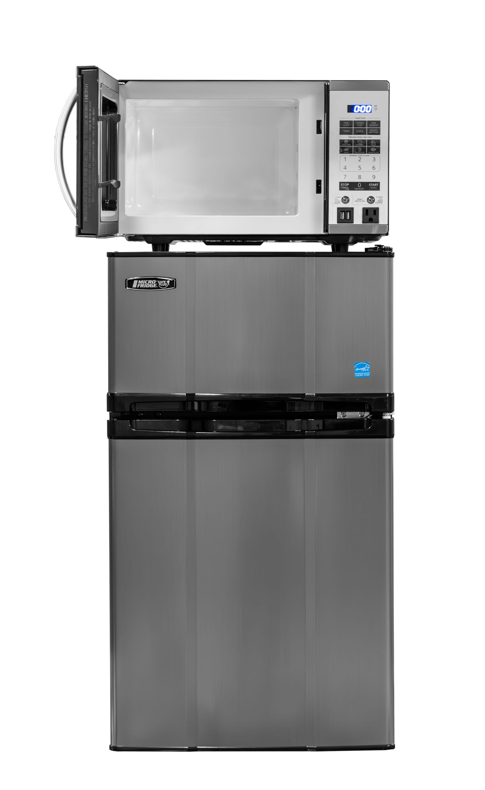 MicroFridge 3.1 cu. ft. Combination Unit in Stainless Steel - Image 3