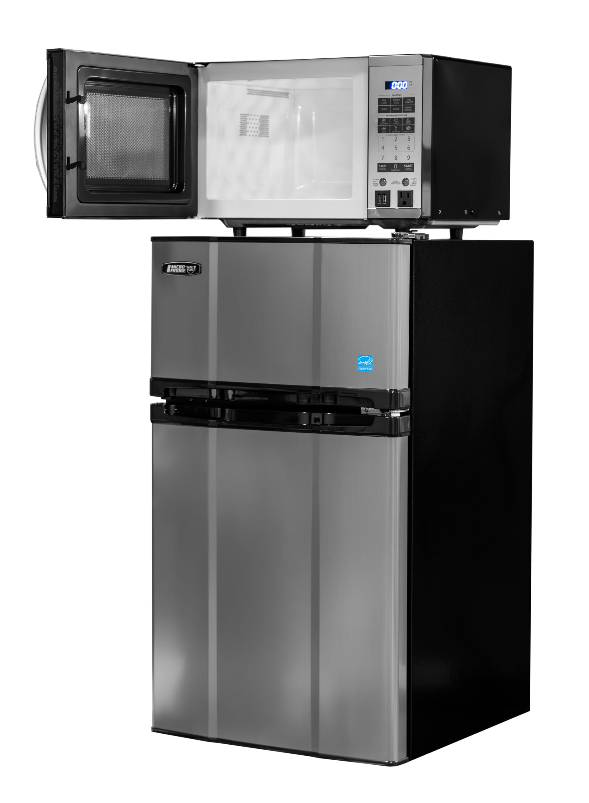 MicroFridge 3.1 cu. ft. Combination Unit in Stainless Steel - Image 6