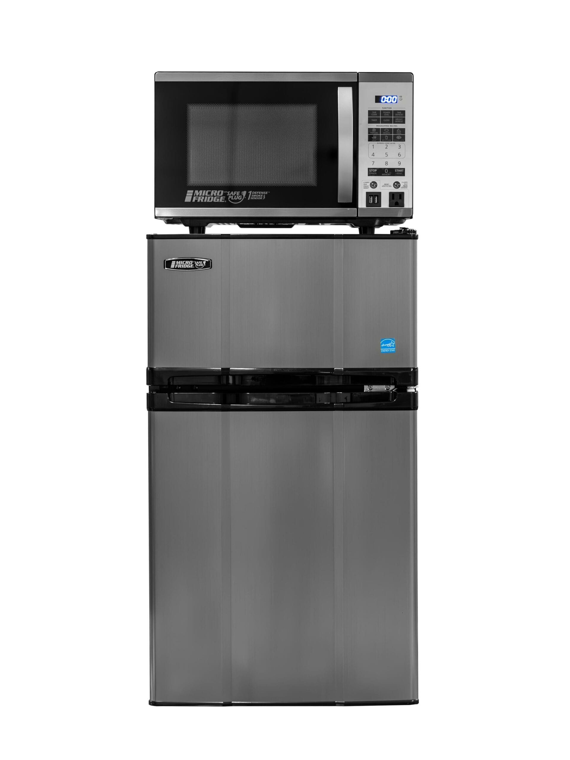 MicroFridge 3.1 cu. ft. Combination Unit in Stainless Steel - Image 2