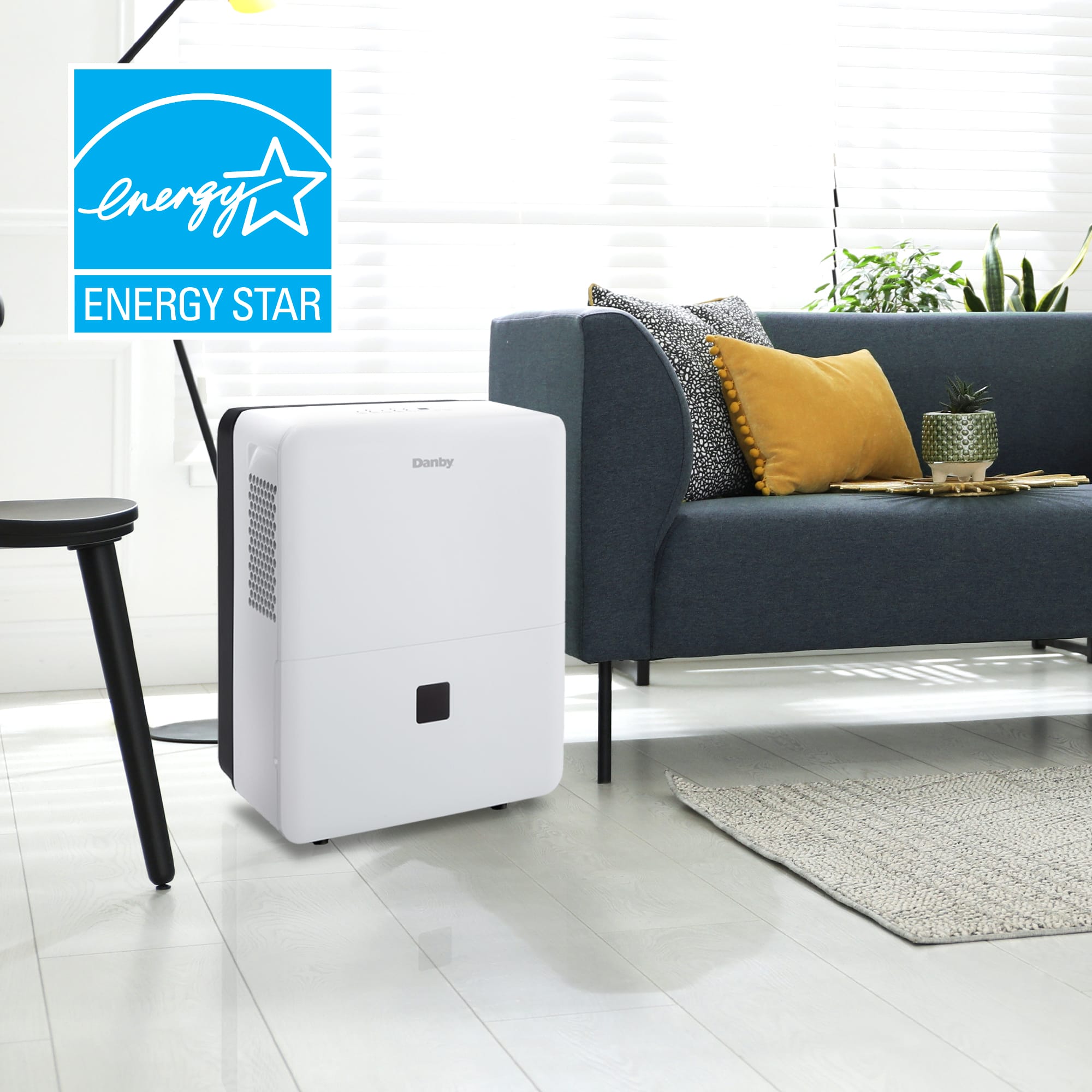 Danby 40 Pint Dehumidifier in White - Image 9