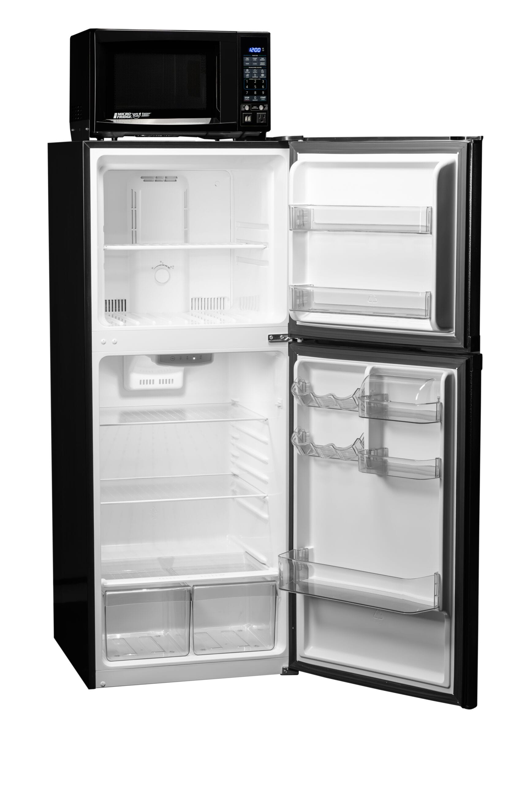 MicroFridge 10.1 cu. ft. Combination Unit in Black - Image 4