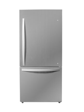 Danby Designer 18.7 cu. ft. Apartment Fridge Bottom Mount in Stainless Steel