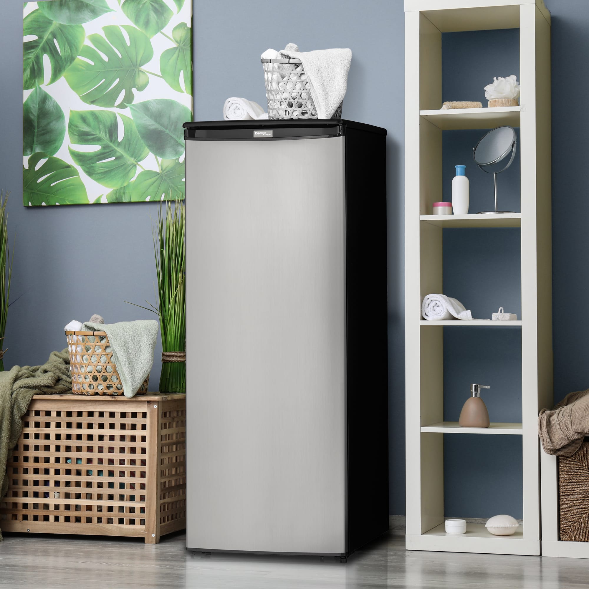 Danby Designer 8.5 cu. ft. Upright Freezer in Stainless Steel - Image 4