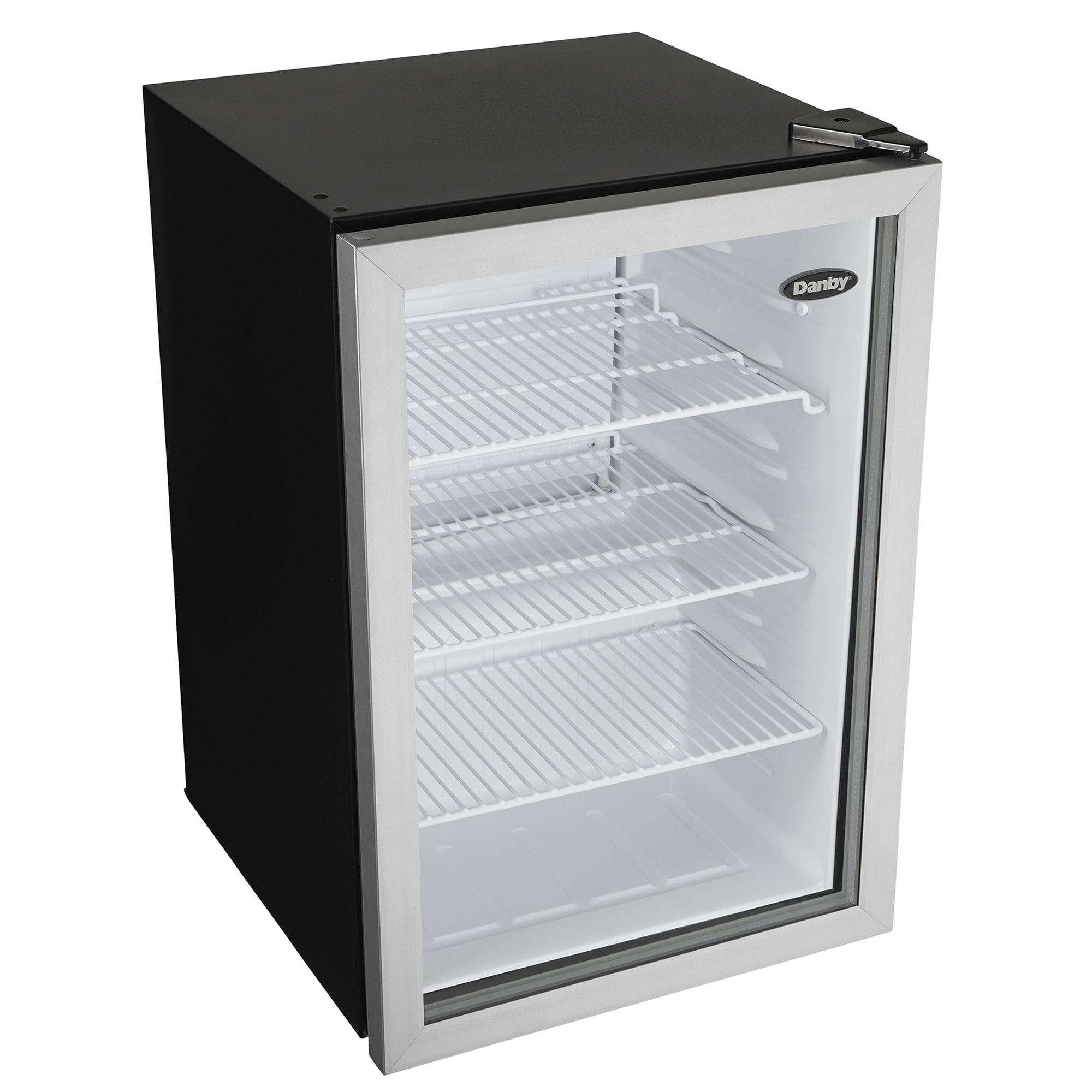 Danby 2.6 cu. ft. Compact Glass Door Fridge in Platinum - Image 8