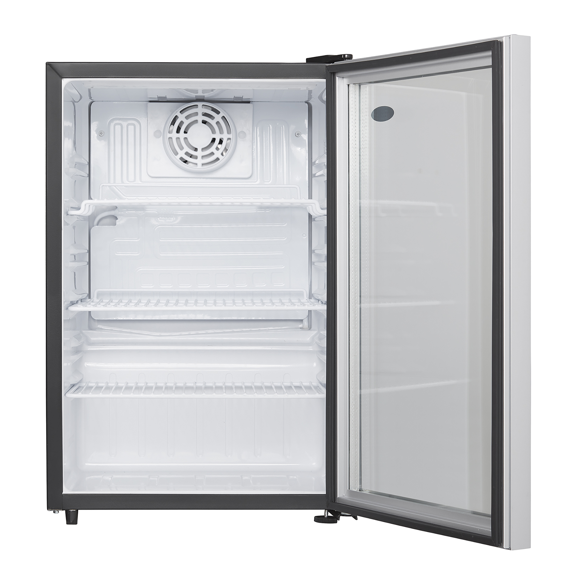 Danby 2.6 cu. ft. Compact Glass Door Fridge in Platinum - Image 9