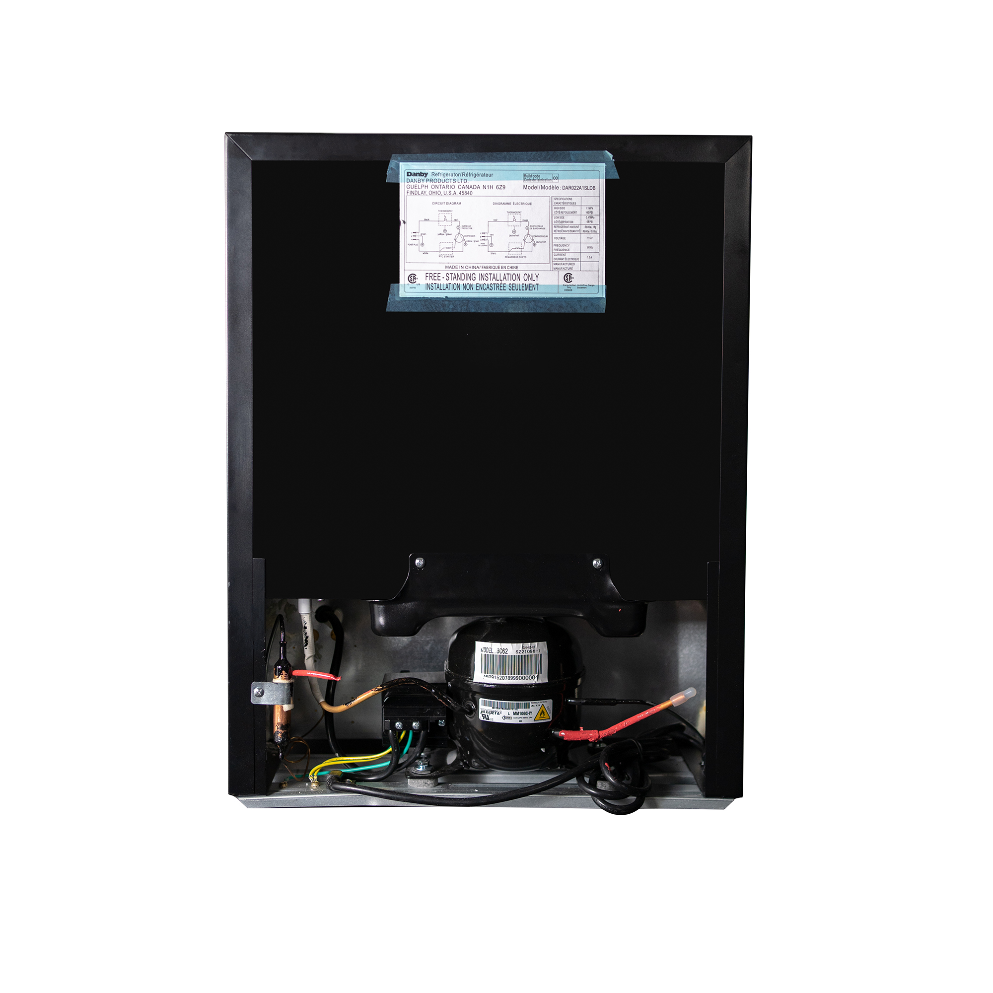 Danby 2.2 cu. ft. Compact Fridge in Black - Image 4