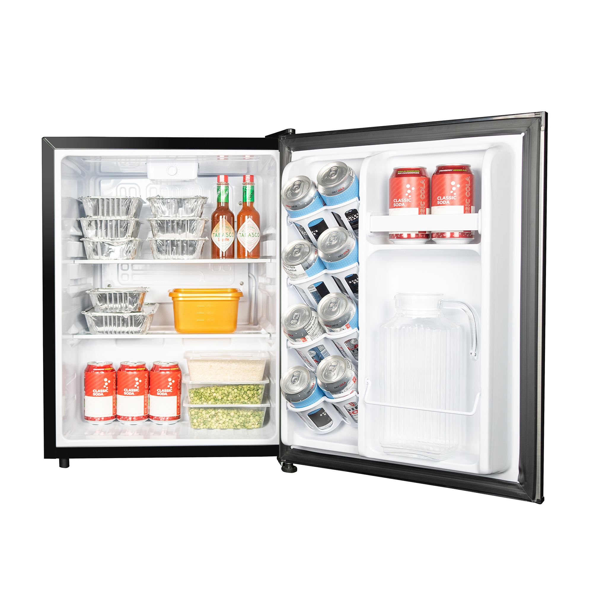 Danby 2.2 cu. ft. Compact Fridge in Stainless Steel Look - Image 6