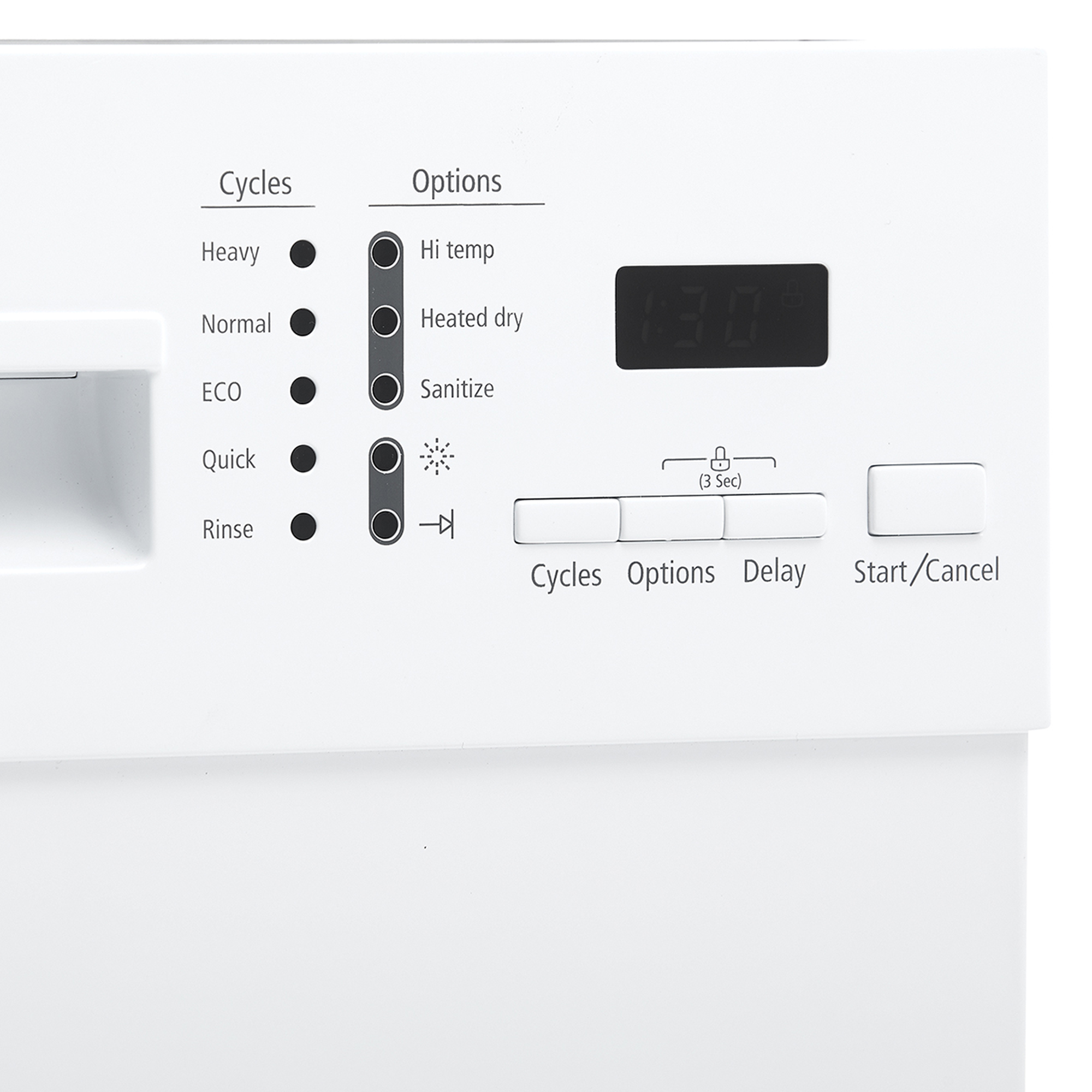 Danby 18" Wide Built-in Dishwasher in White - Image 6