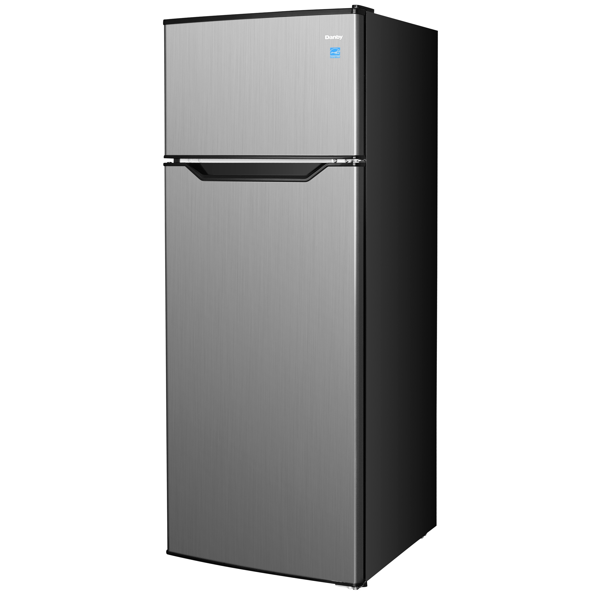 Danby 7.4 cu. ft. Apartment Size Top Mount Fridge in Stainless Steel Look - Image 2