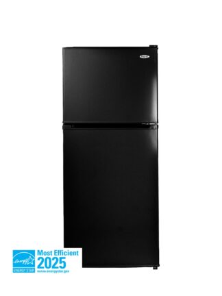 10.0 Cu Ft Microfridge Refrigerator in Black