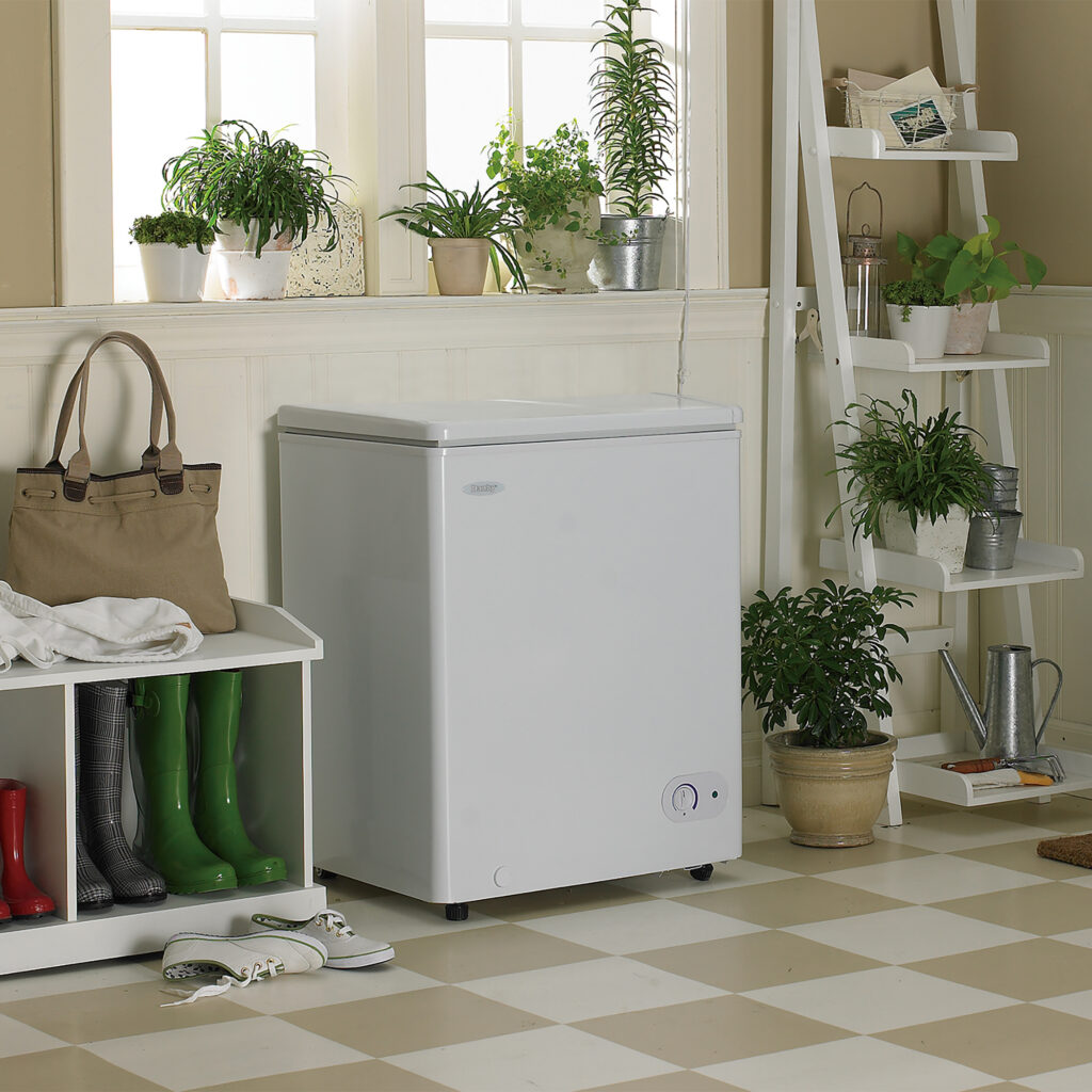 Danby 3.8 cu. ft. Chest Freezer in White - DCF038A2WDB | MicroFridge
